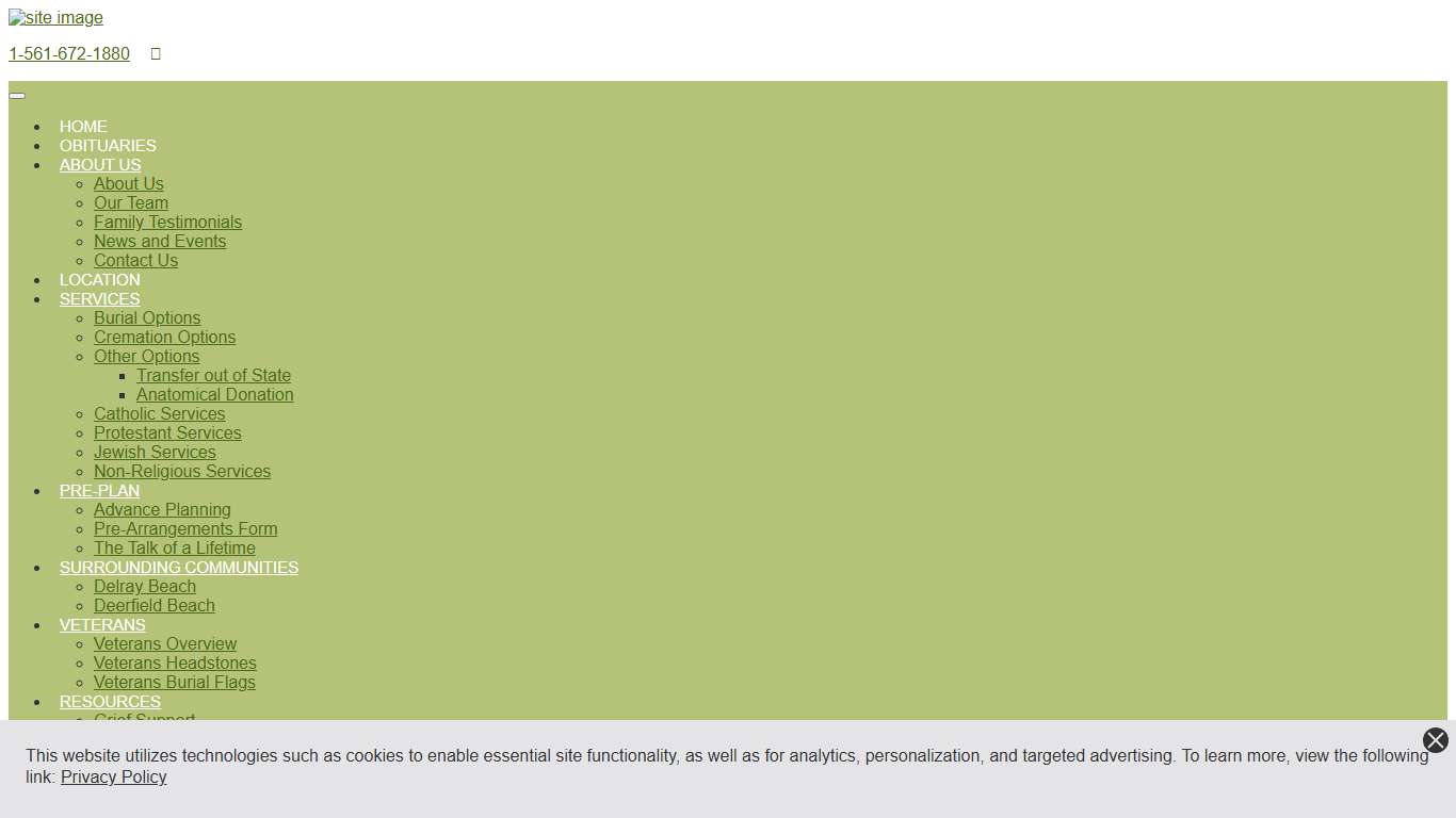 All Obituaries Glick Family Funeral Home Boca Raton, FL